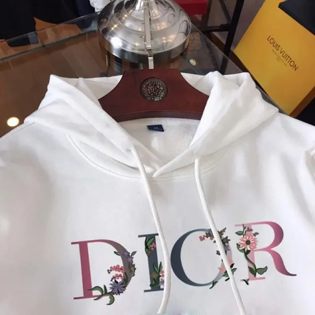 Unbranded Hoodies & Sweatshirts Pullover Hoodie with Kangaroo Pocket and Interlocking Letter Emblem product detail image 32