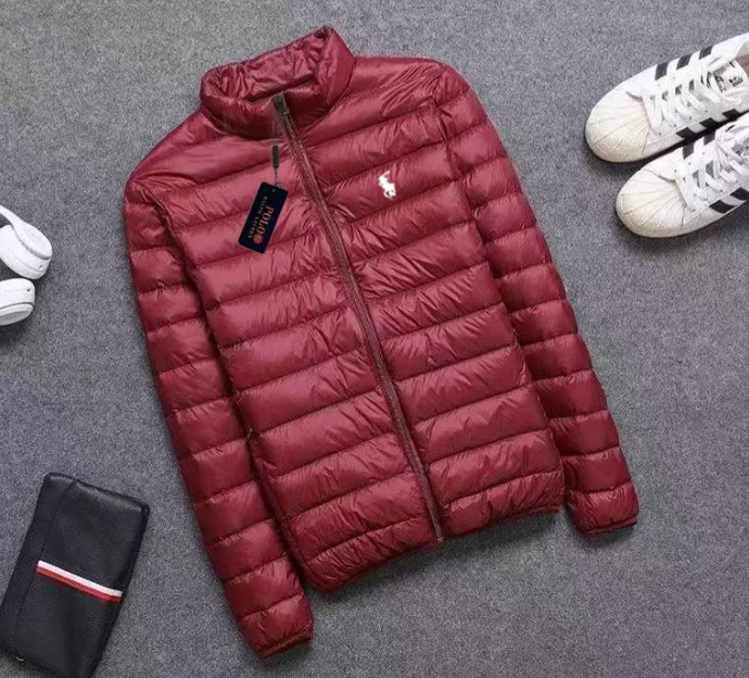 13 Non-Hooded Burgundy with White Label