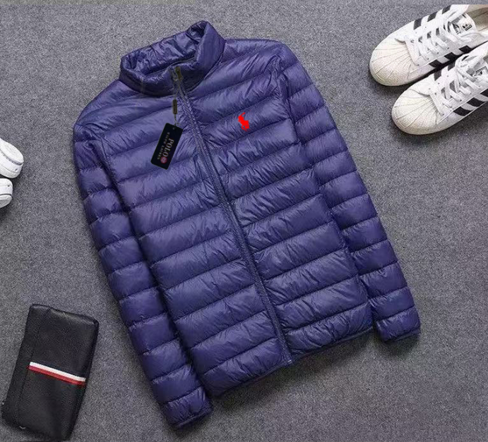 9 Non-Hooded Navy Blue with Red Label