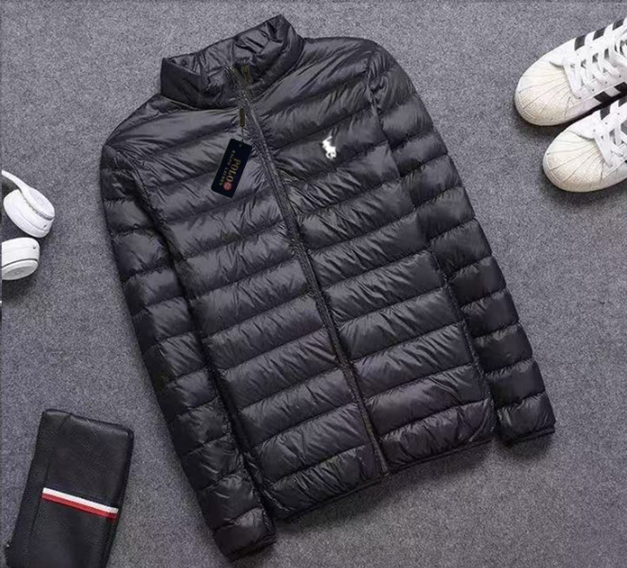 10 Non-Hooded Black with White Label