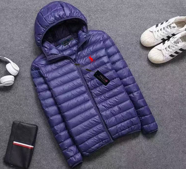 2 Hooded Navy Blue with Red Label