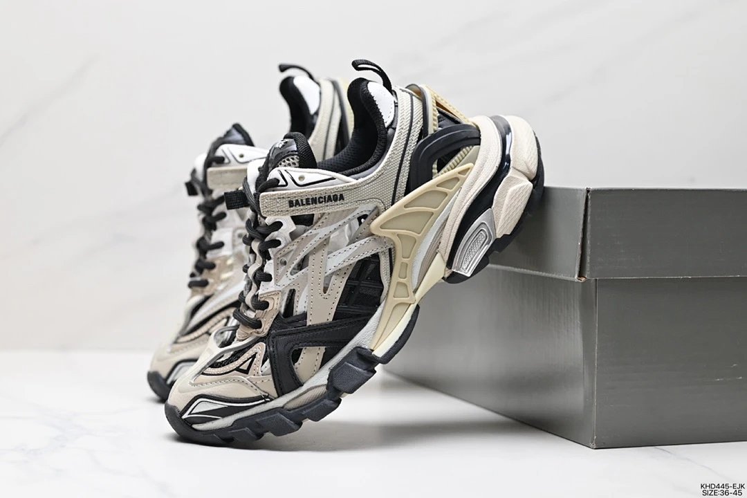 Balenciaga Track 2 White Cream Chunky Sneakers product detail 6 in Litbuy spreadsheet finds