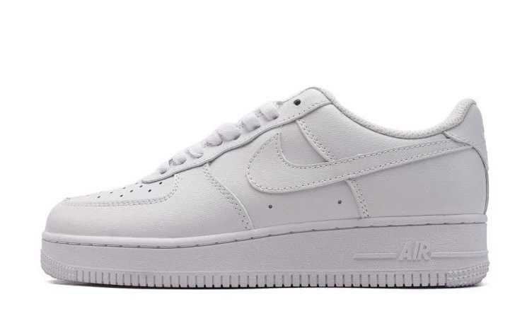 Nike Air Force 1 Low White Casual Sneakers - 132352