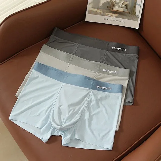 Patagonia Underwear Ice Silk Boxer Briefs, 3-Pack product detail image 1