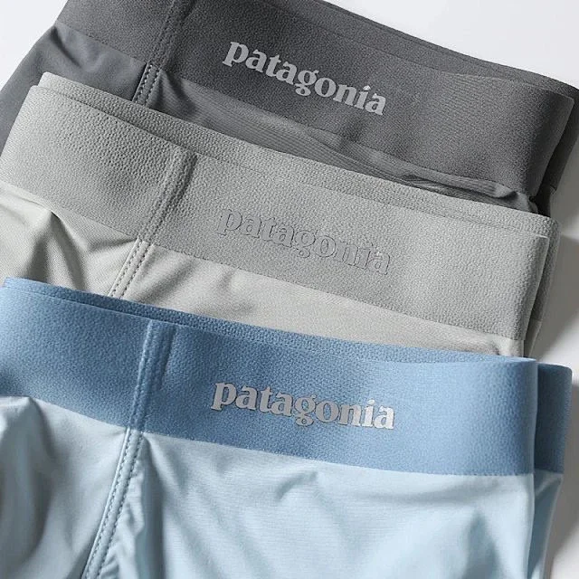 Patagonia Underwear Ice Silk Boxer Briefs, 3-Pack product detail image 8
