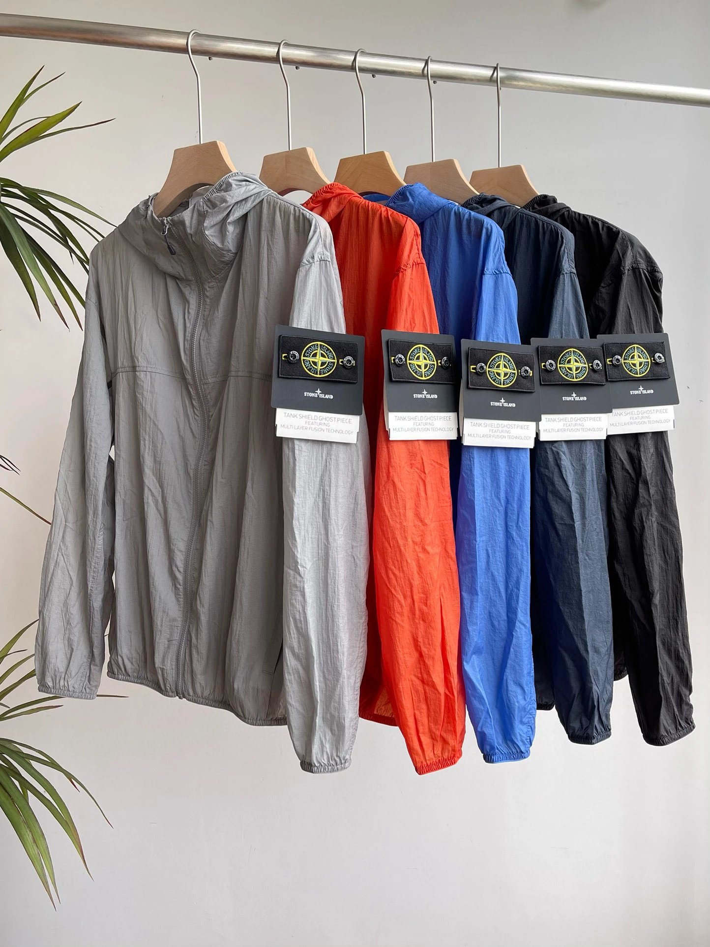 Stone island Windbreaker Nylon Metal Hooded Jacket