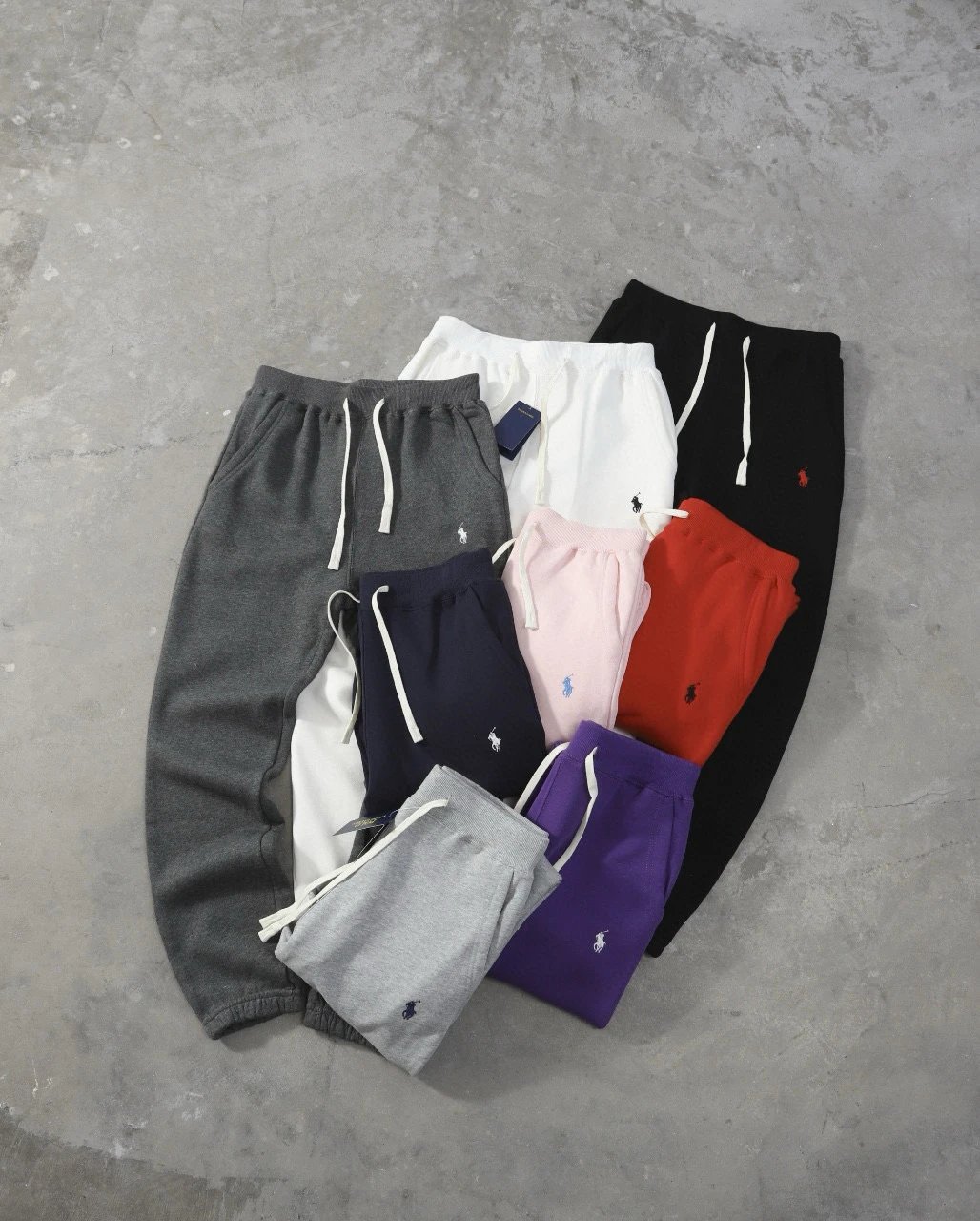 10434 pugongying小马刺绣卫裤