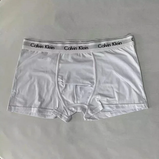 Calvin Klein Underwear Men's boxer briefs with logo waistband product detail image 4