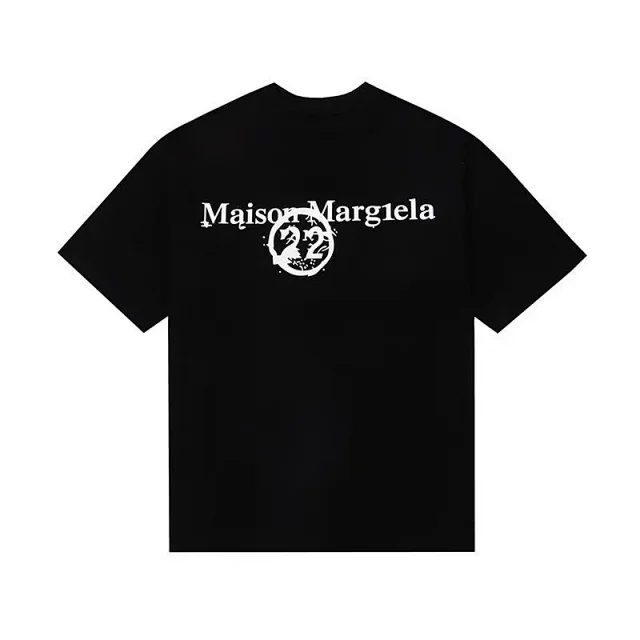 Maison Margiela T-Shirts Number logo graphic print product detail image 14