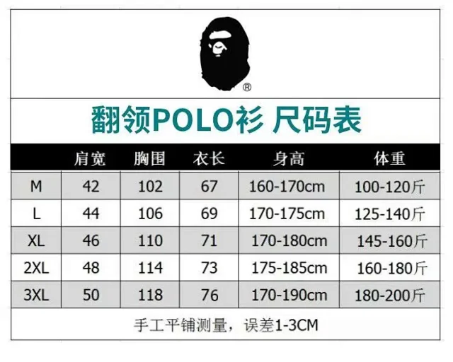 A BATHING APE Shirts Short-Sleeve Polo Shirt with Shark Logo product detail image 15