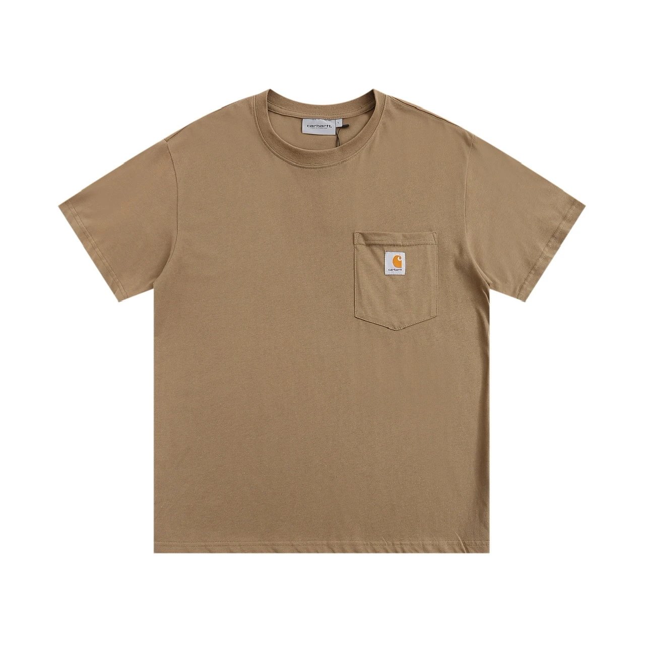Carhartt Work In Progress Acid Wash Olive T-Shirt - 14