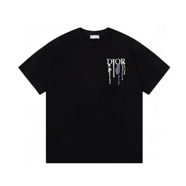 Dior Oblique Blue All-Over Print T-Shirt - 13