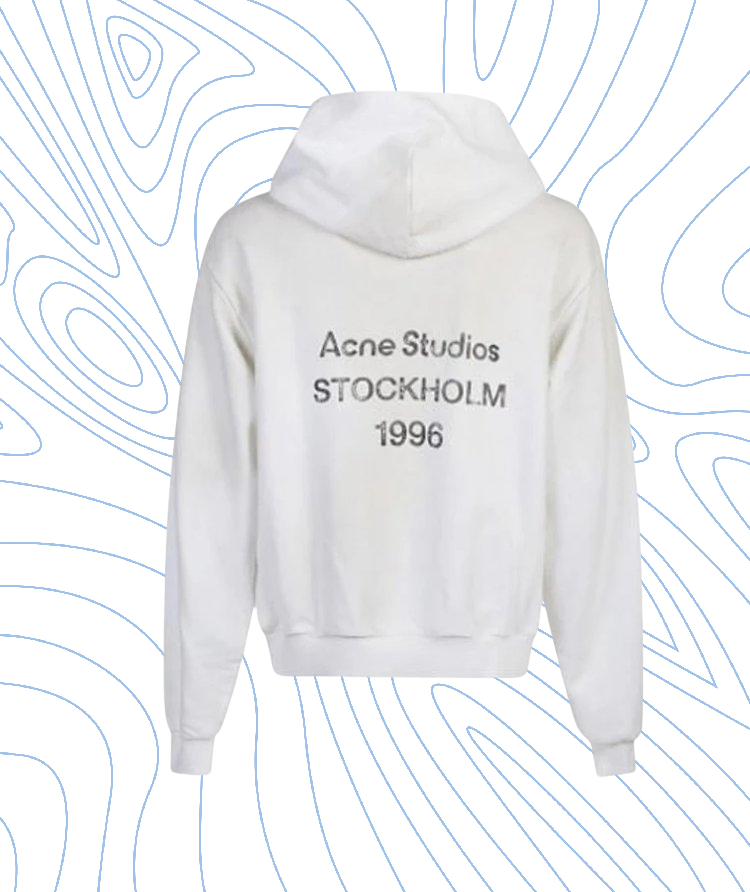Acne vintage letter printed short sleeved T-shirt # 12