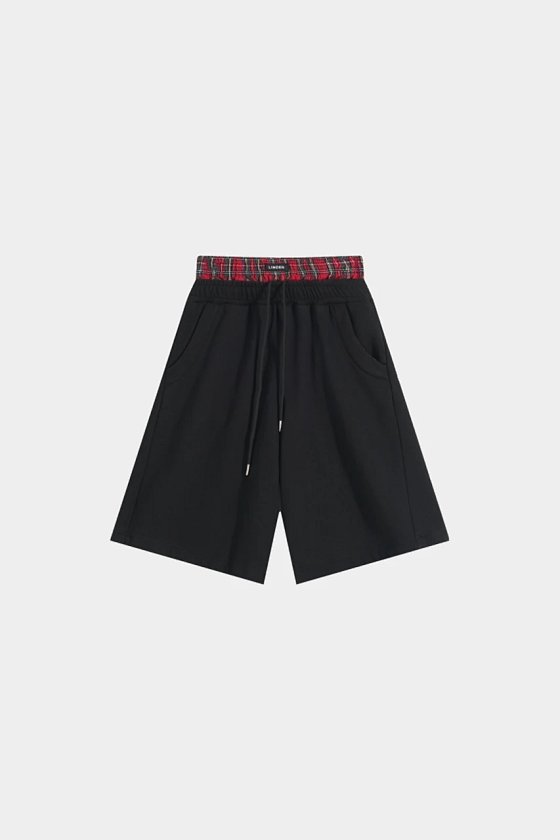 Boxer SweatShorts Black ZK02 Black