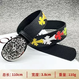 thumbnail for The whole series of Crow Holy Sword belts, men's rollers, hollow evergreen vines, retro men's and women's belts, continues to be updated