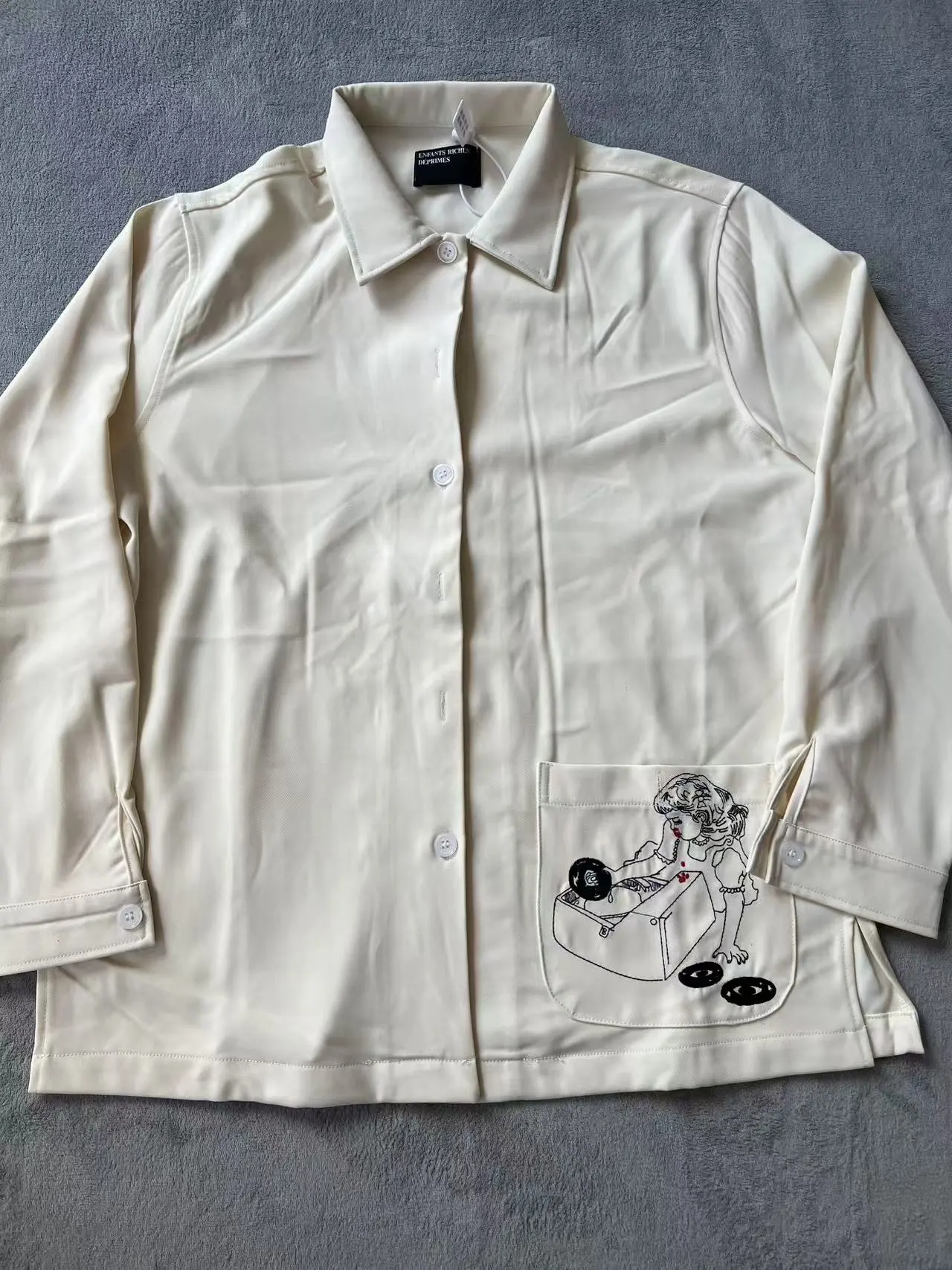 ERD nosebleed white shirt