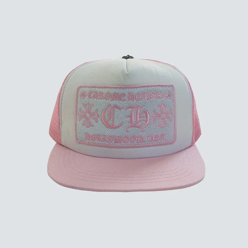 Pink flat eave - CH letters