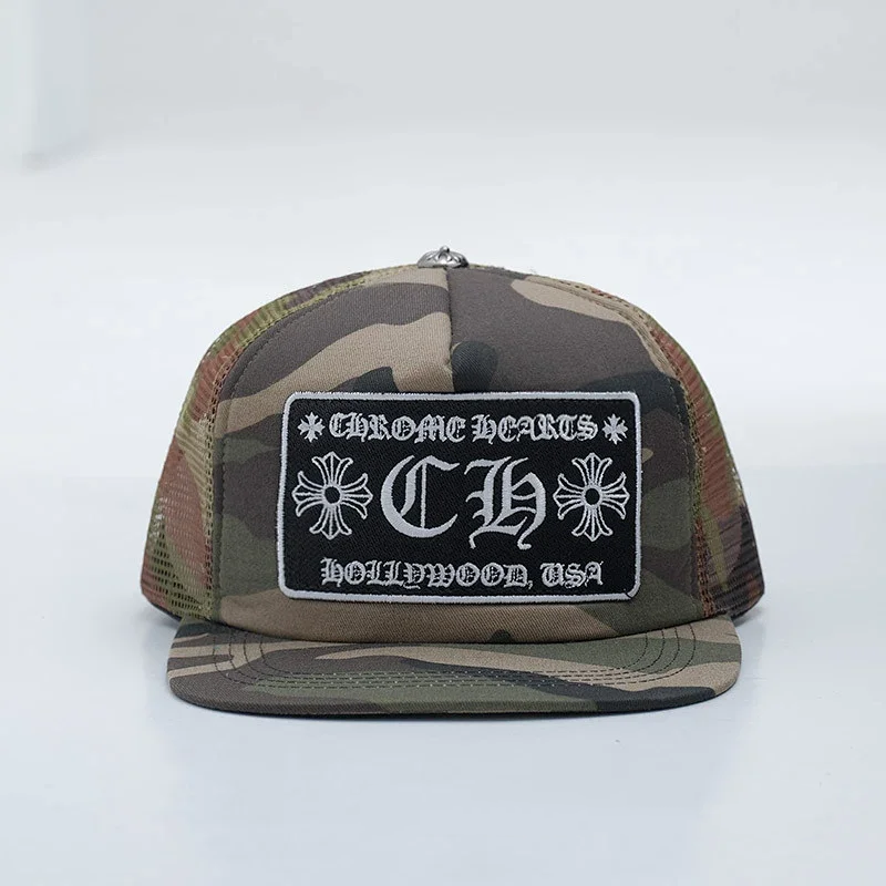 Military green flat eave - CH letter