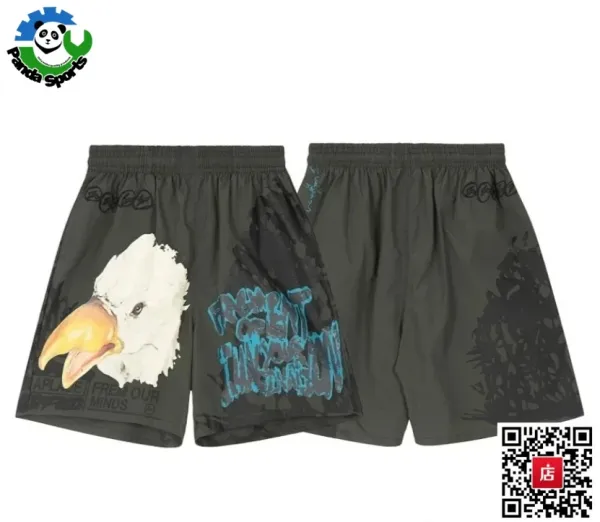 Air Jordan x Travis Scott Shorts Olive Green - 7