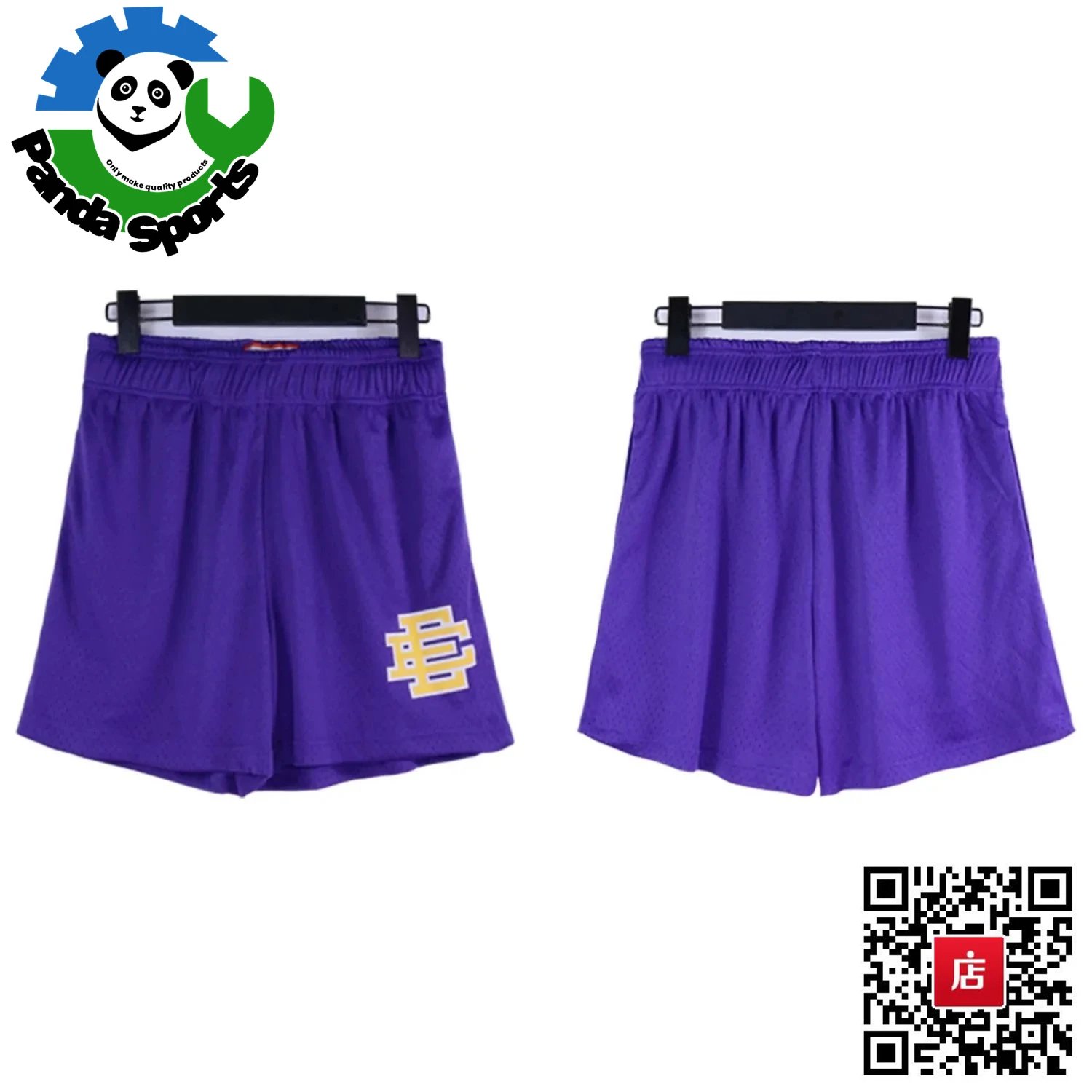 Panda Sports Panda Sports Purple Basketball Shorts Purple