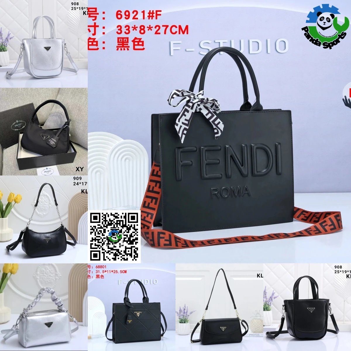 Fendi Roma Tote Bag [37 styles