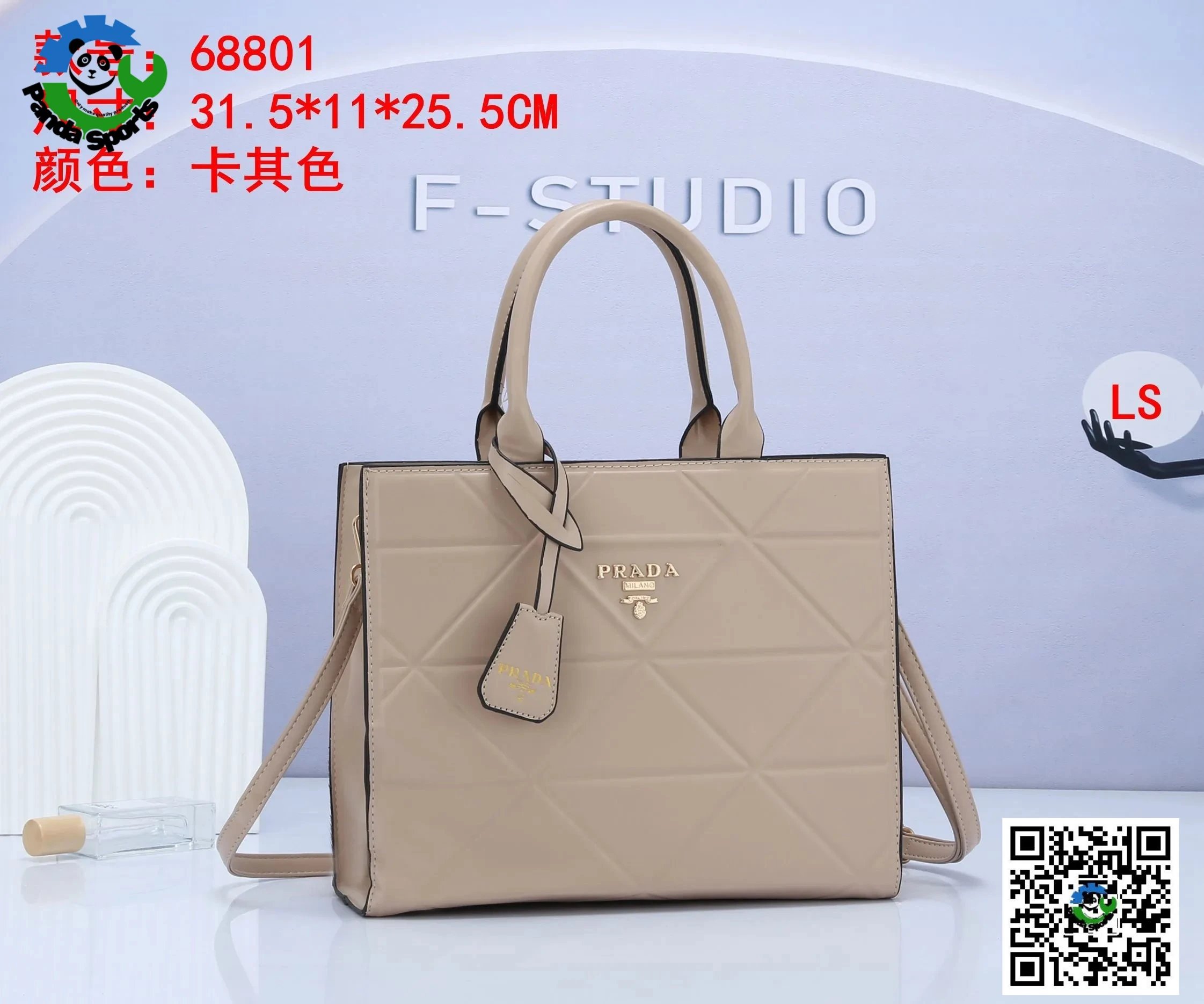 Prada Re-Edition 2005 Gray Shoulder Bag - 6