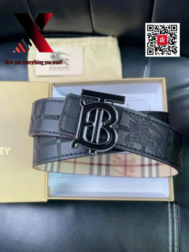 Burberry Monogram Buckle Belt 
