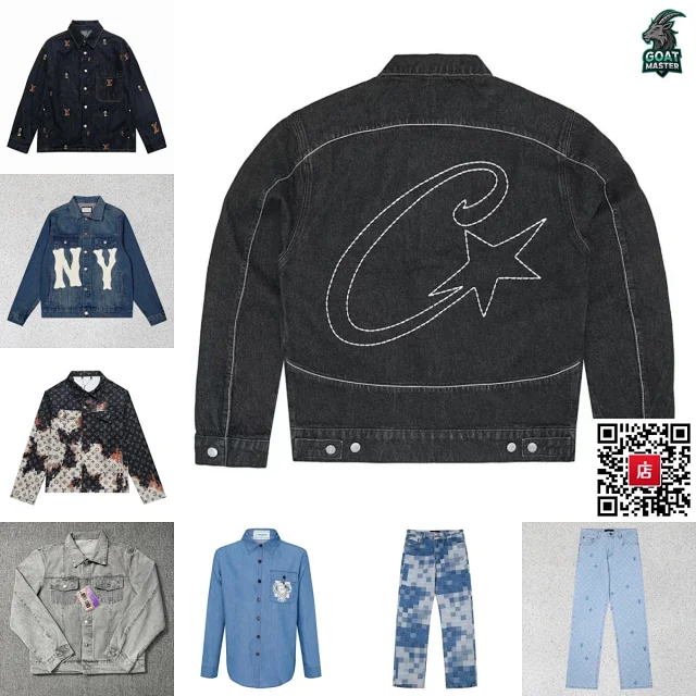 Denim Tears Jackets trucker jacket product detail image 1