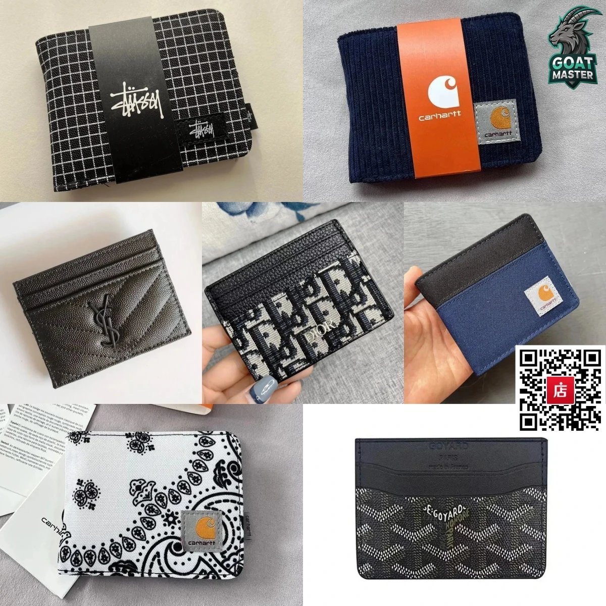 Carhartt Wallet Black Canvas C