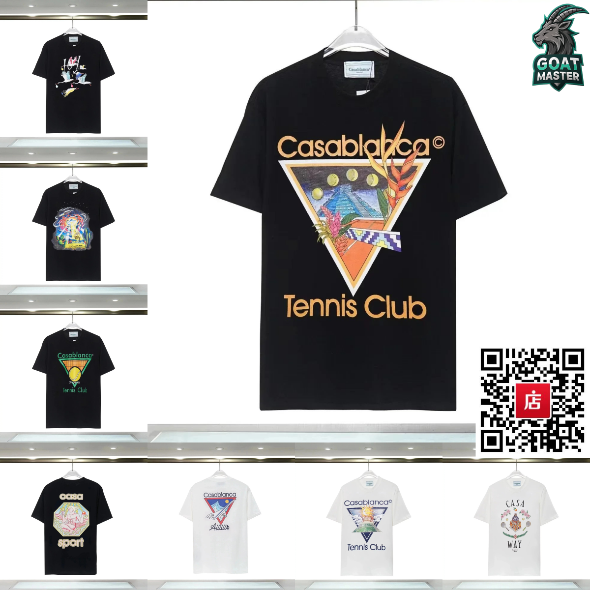 Casablanca Tennis Club T-Shirt