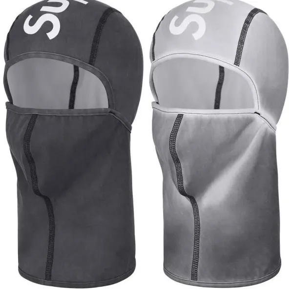 Supreme Balaclava Gray and Charcoal - 1