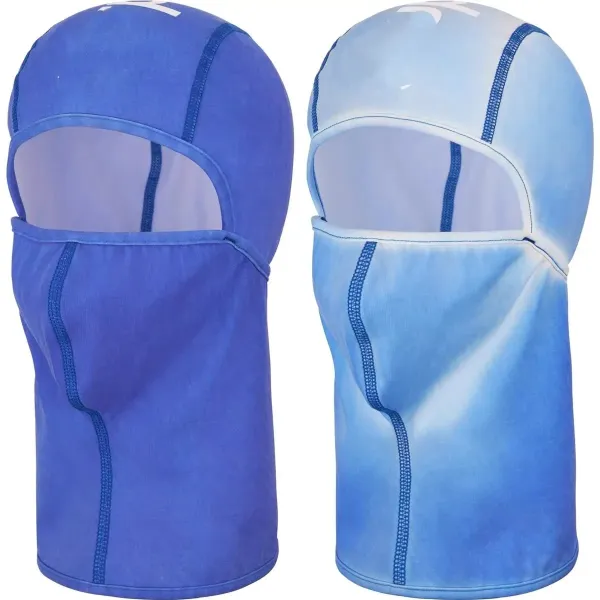 Design Balaclava Face Mask Blue and Gradient Blue - 1