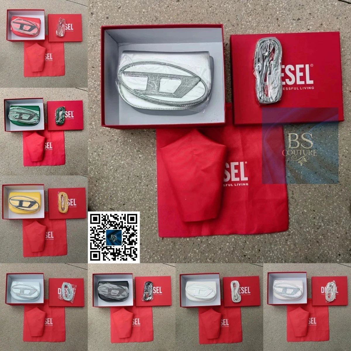 Diesel D-Logo Belt Bag [11 sty