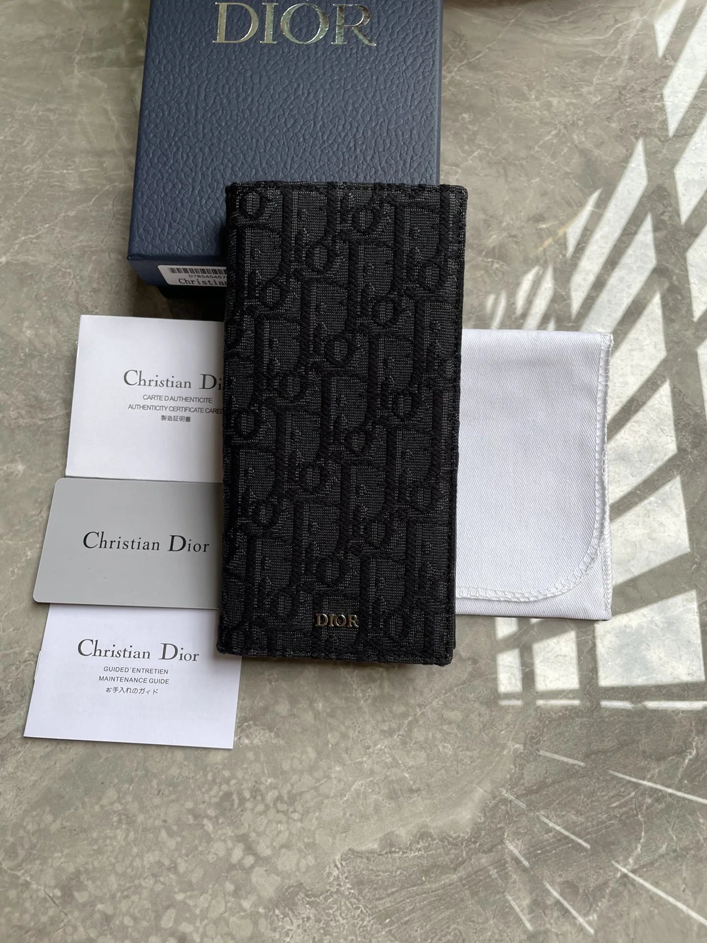 Dark Monogram Long Wallet P250A(Z0BBC002-2) - Bag Spreadsheet, Accessory Finds - 142362