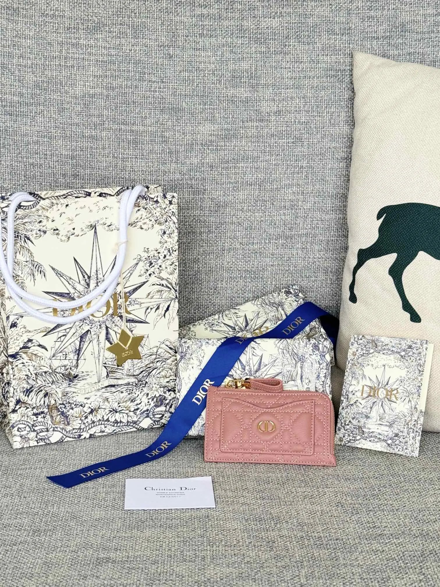Dior Dior Caro Card Holder