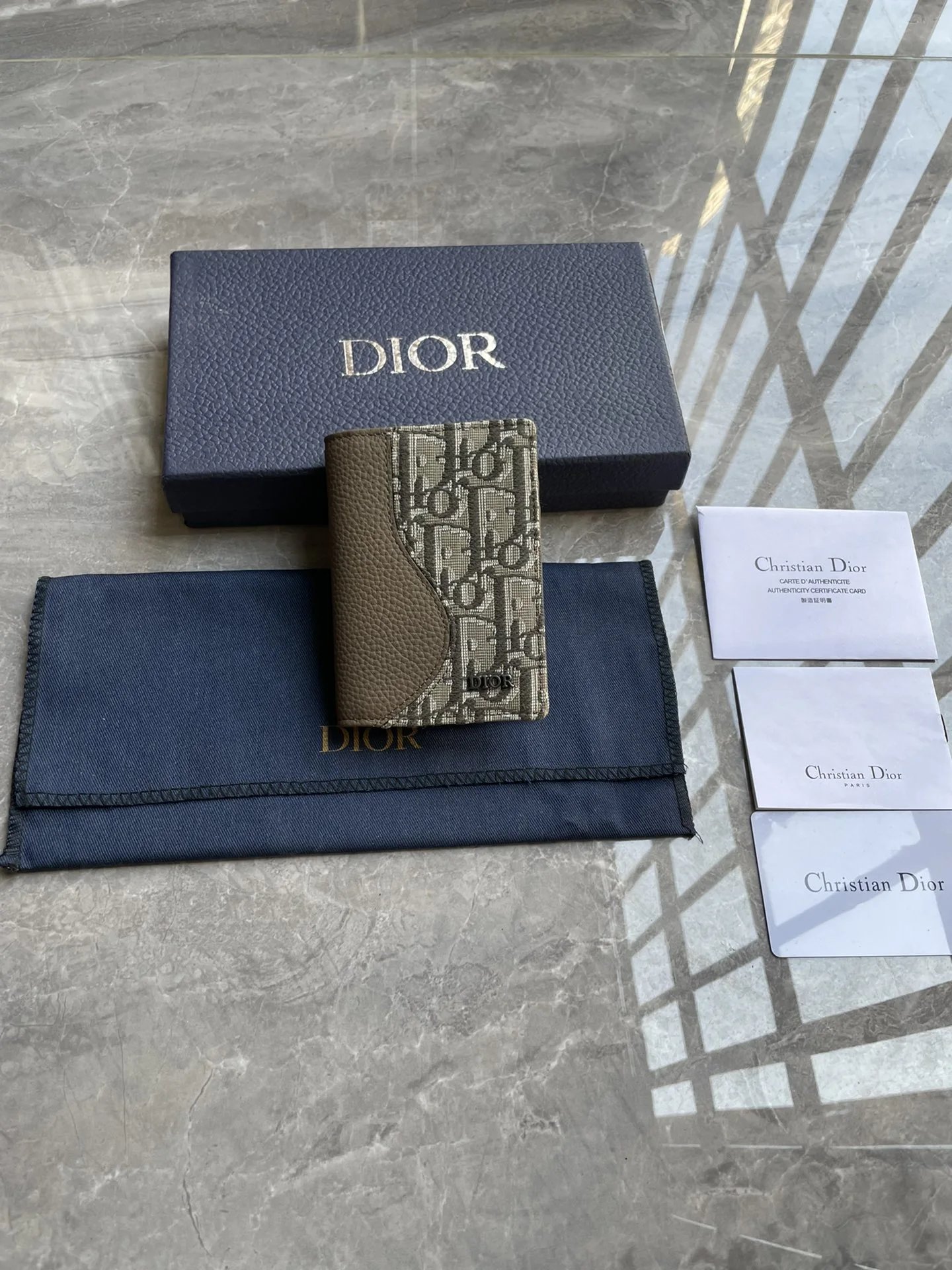Dior Oblique Card Holder