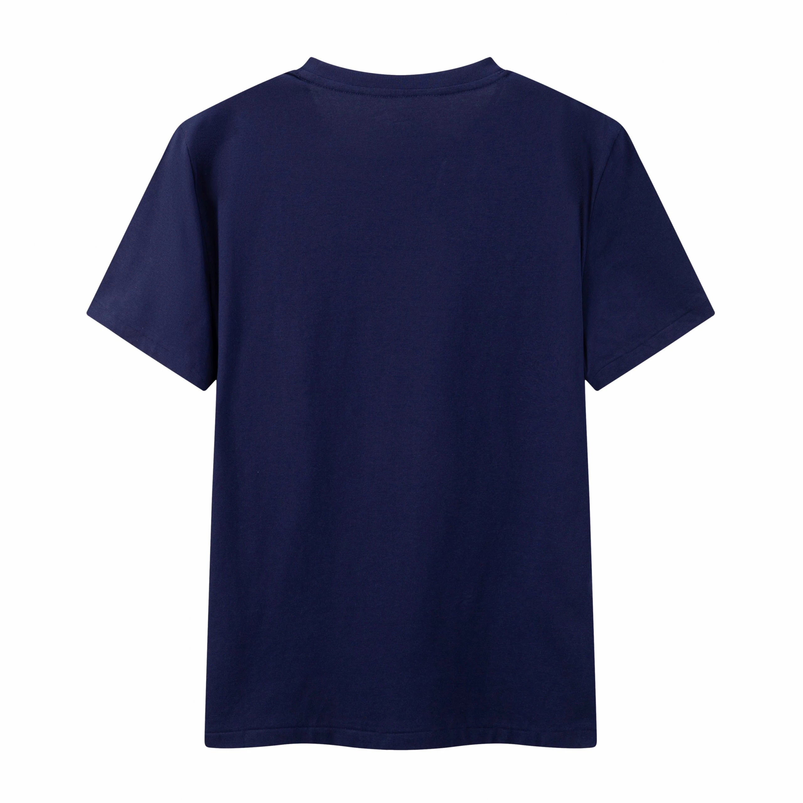 Summer classic Pony label cotton round neck solid color embroidered Tshirt 4