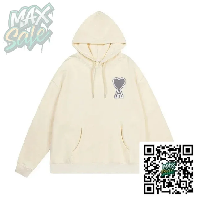 AMI Paris Knitwear Heart Logo Crewneck Knit Sweater product detail image 2