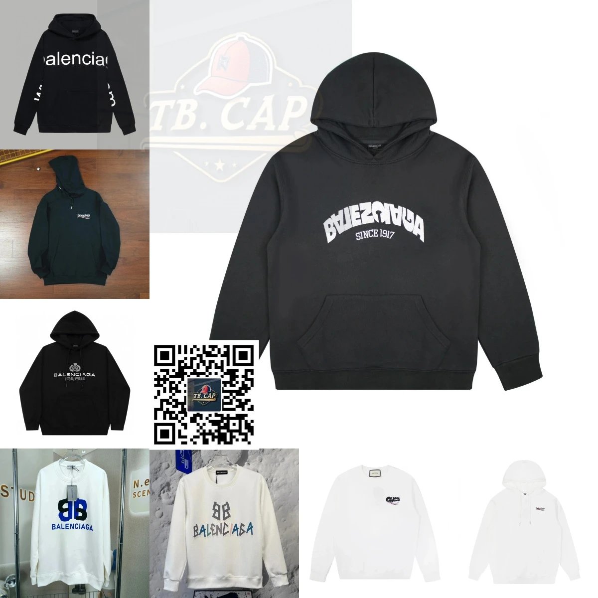 Balenciaga Hoodies [39 styles]