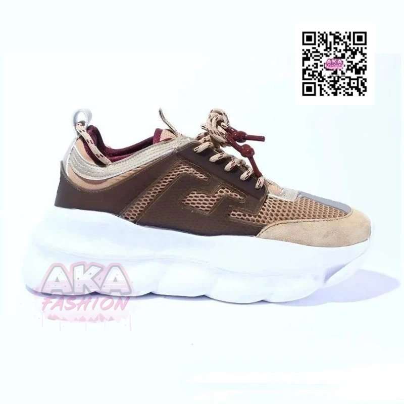 AKA Fashion Chunky Brown Mesh 
