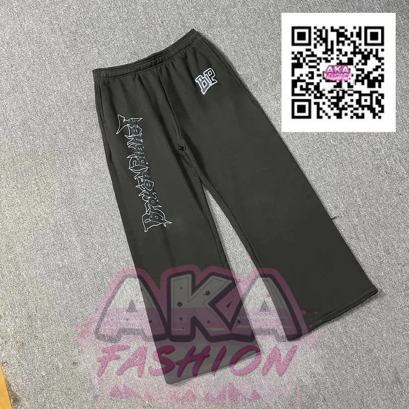 BP Broken Planet Black Graphic Sweatpants - 13