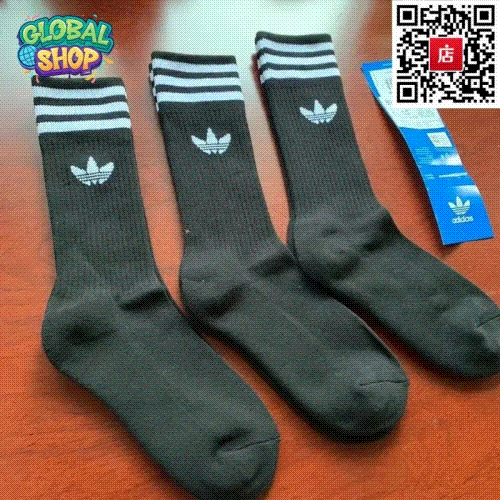 Adidas Trefoil Crew Socks [40 