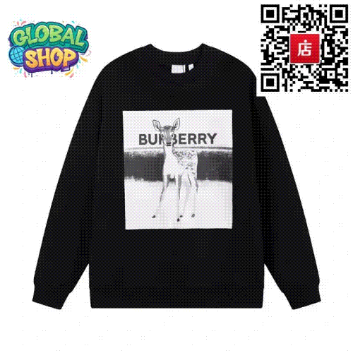 Burberry Deer Print Sweatshirt
