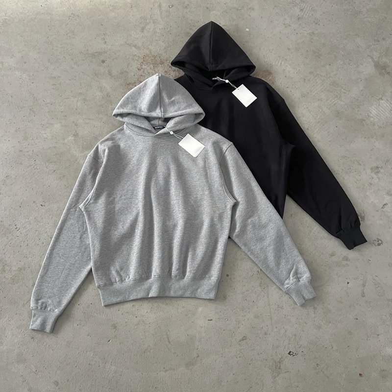 Hoodie With Chest Embroidery Webbing Logo