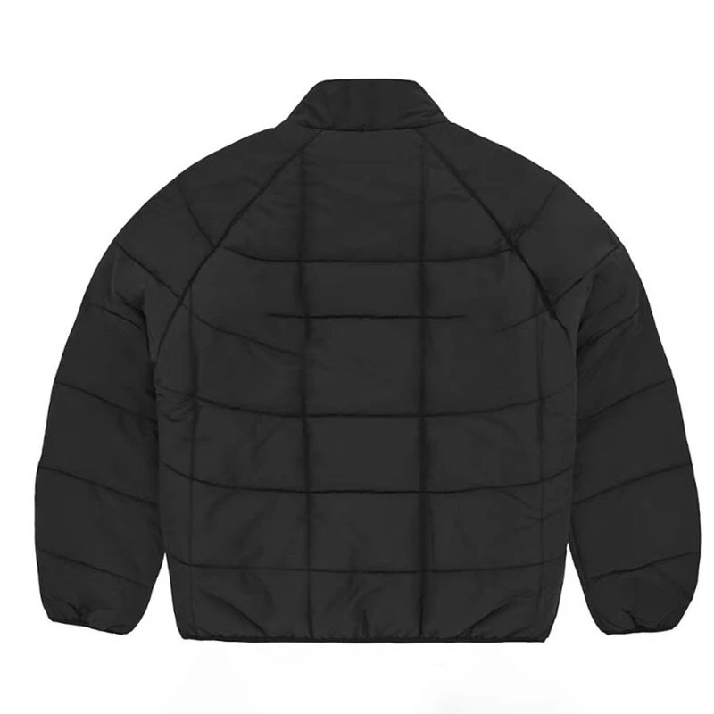 Cotton Jacket with Large Logo Print