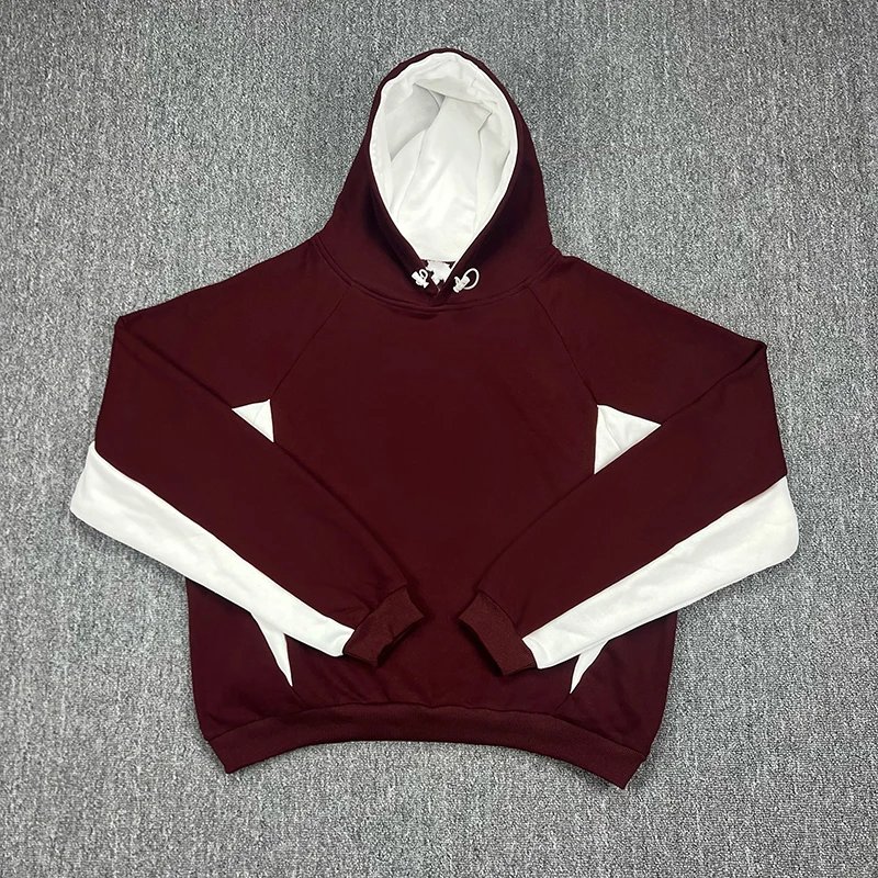 Color-Blocked Hoodie Set