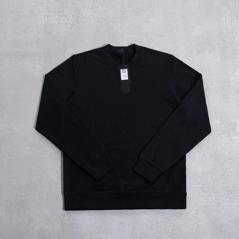 Reflective Crew Neck French Terry Hoodie