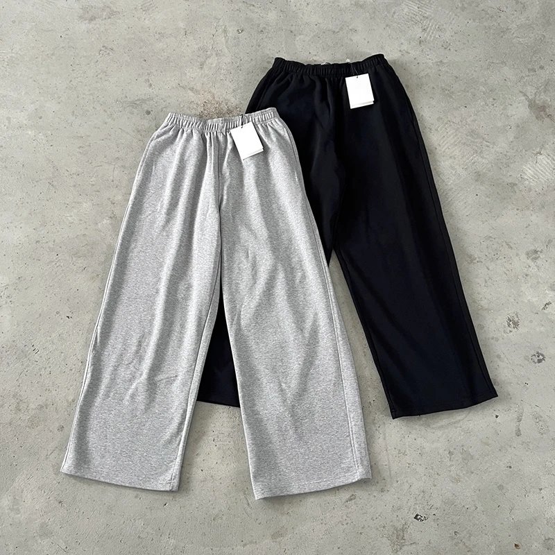 FW 3D Emblem Printed Oversized Pants