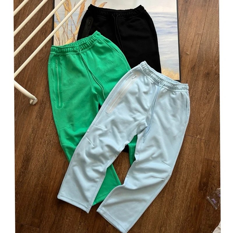 Other Knitted Straight Leg Sweatpants Multicolor