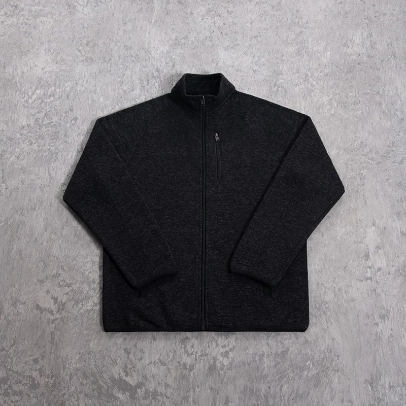 Stand Collar Cationic Full-Zip Jacket photo 4